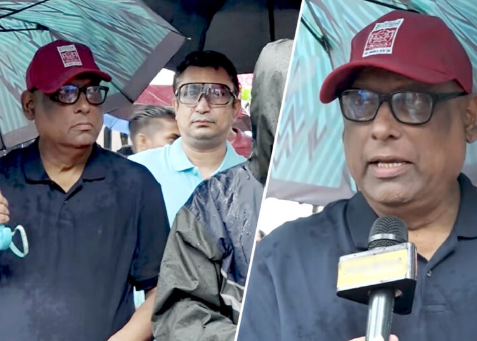 শিক্ষার্থীদের সঙ্গে সংহতি জানালেন মাশরাফি-সাকিবদের স্যার-কোচ ফাহিম