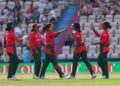 উইকেট শিকারের পর বাংলাদেশের খেলোয়াড়দের উচ্ছ্বাস