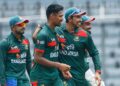 উইকেট শিকারের পর বাংলাদেশের খেলোয়াড়রা