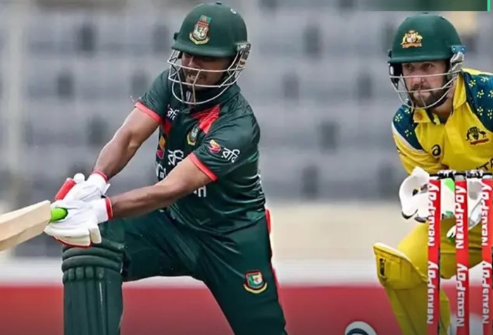 অস্ট্রেলিয়ার বিপক্ষে আবারও হাফ সেঞ্চুরি করলেন মোসাদ্দেক