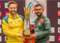 অস্ট্রেলিয়ার বিপক্ষে টস হেরে ব্যাটিংয়ে বাংলাদেশ