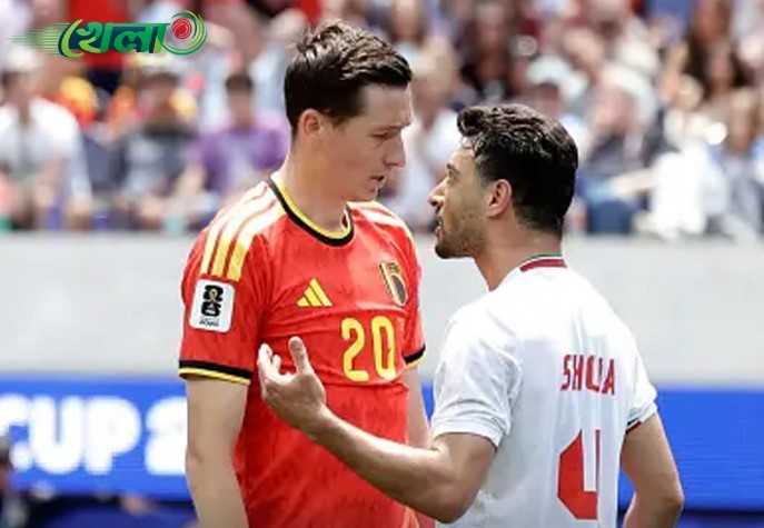 ইরানের দুর্ভেদ্য রক্ষণ ভাঙতে ব্যর্থ বেলজিয়াম - গোলশূন্য ড্র