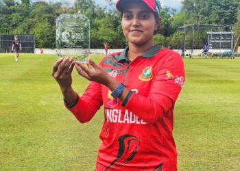 জ্যোতির ফিফটিতে স্বস্তির জয়-শিরোপার লড়াইয়ে টিকে রইল বাংলাদেশ