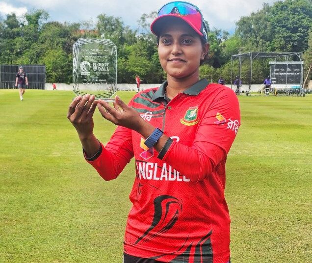 জ্যোতির ফিফটিতে স্বস্তির জয়-শিরোপার লড়াইয়ে টিকে রইল বাংলাদেশ