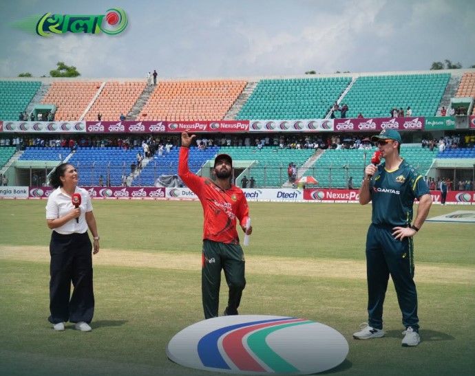টস জিতে ব্যাটিংয়ে বাংলাদেশ