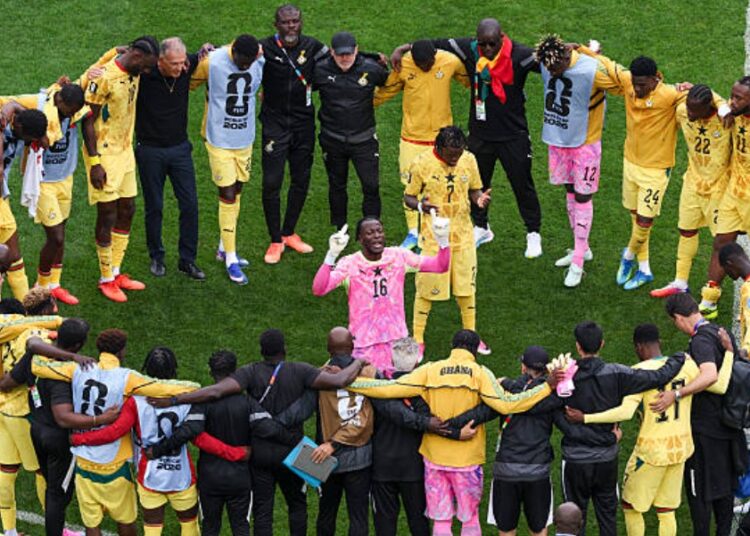 নক আউট পর্বের অপেক্ষায় ঘানা