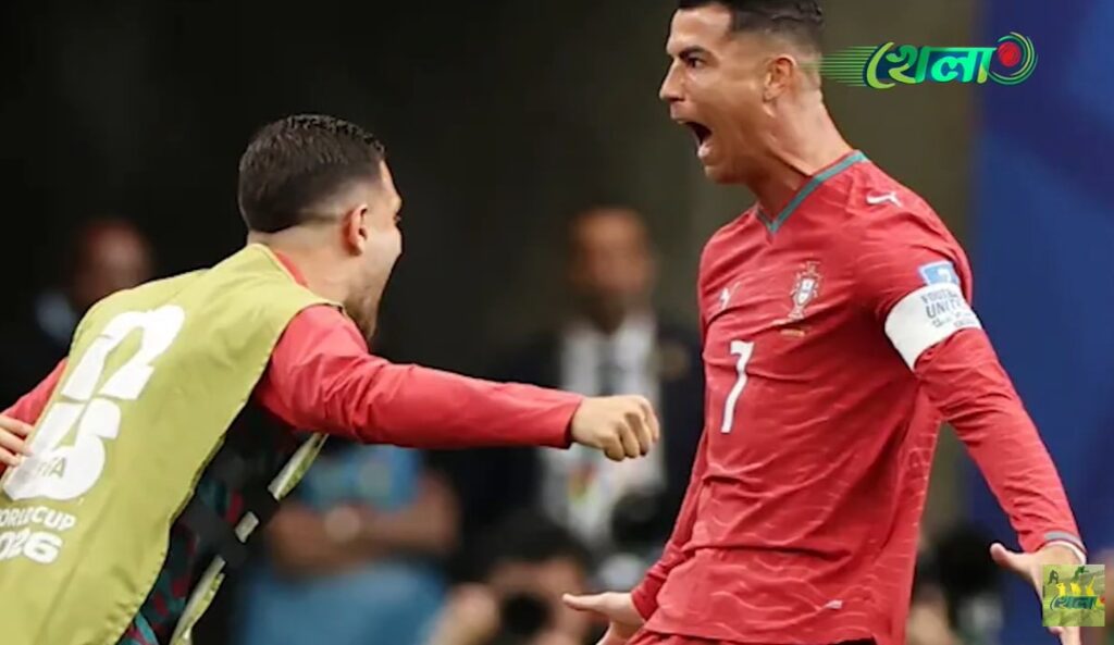 রোনালদোর রেকর্ড গড়া ম্যাচে পর্তুগালের দাপুটে জয়