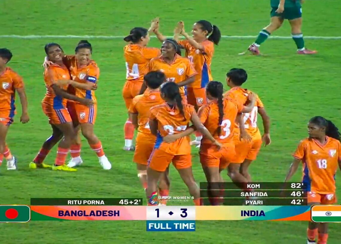 শিরোপা হাতছাড়া করল বাংলাদেশ, ফাইনালে ভারতের কাছে হার