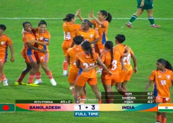 শিরোপা হাতছাড়া করল বাংলাদেশ, ফাইনালে ভারতের কাছে হার