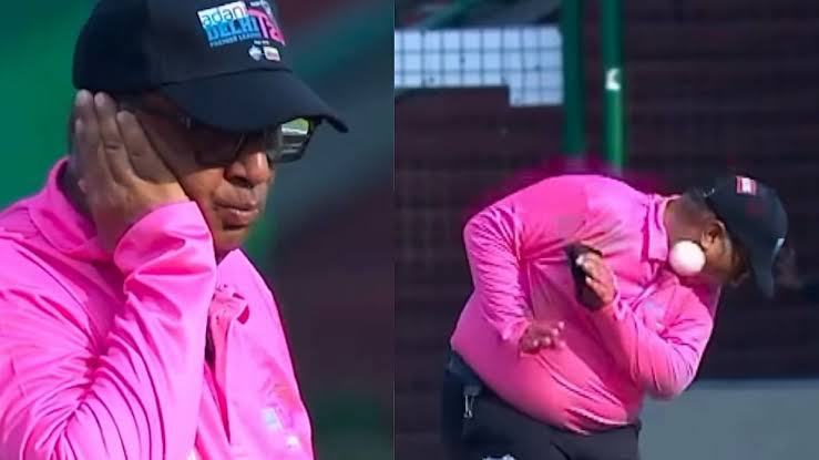 বলের আঘাতে আইসিইউতে আম্পায়ার!