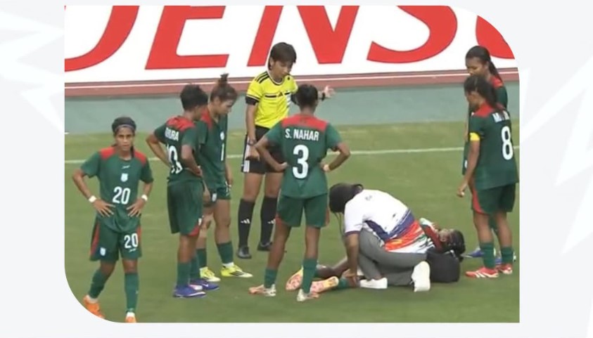 এশিয়ান গেমসে উত্তর কোরিয়ার বিপক্ষে ১০-০ গোলে হারল বাংলাদেশ