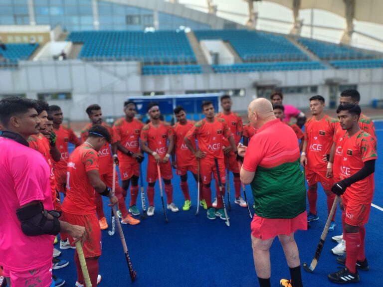 প্রস্তুতি ম্যাচে বড় পরীক্ষার মুখোমুখি বাংলাদেশ জাতীয় হকি দল