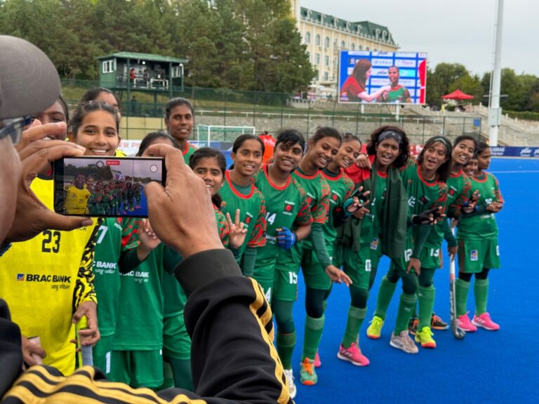 মালয়েশিয়াকে হারিয়ে বাংলাদেশের অনূর্ধ্ব-২০ নারী হকি দলের ইতিহাস