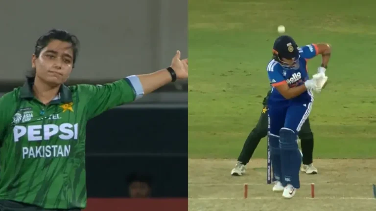 ভারতের কাছে হারের পর শাস্তি পেলেন ফাতিমা সানা