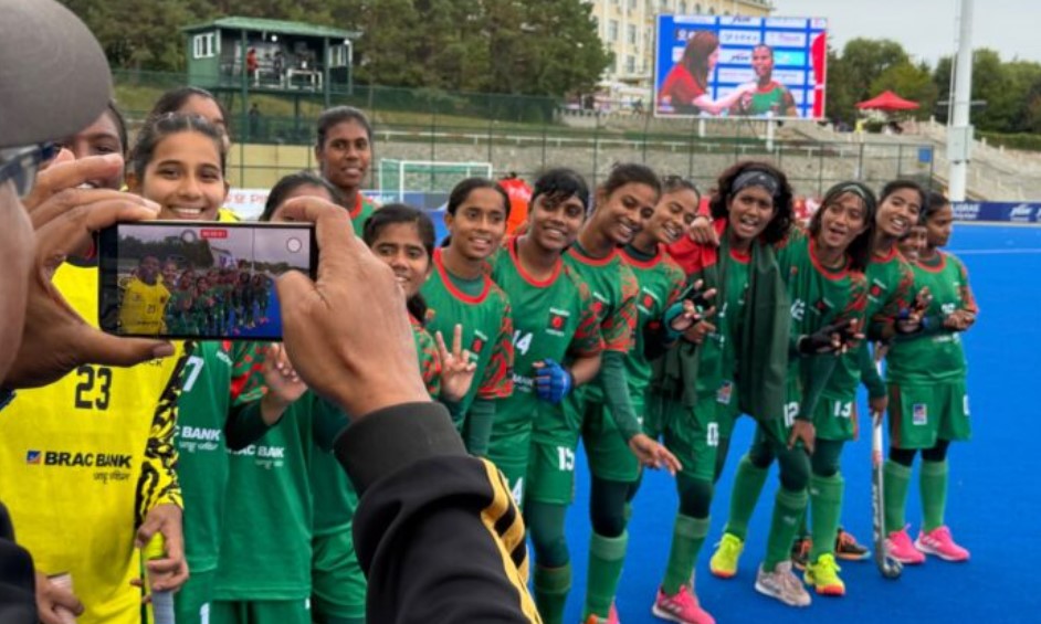 মালয়েশিয়াকে হারিয়ে বাংলাদেশের অনূর্ধ্ব-২০ নারী হকি দলের ইতিহাস