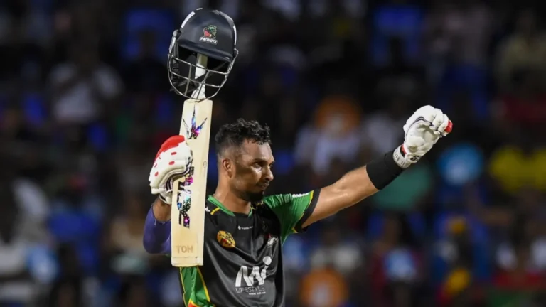 শানাকার রেকর্ড সেঞ্চুরিতে প্যাট্রিয়টসের বিশাল জয়