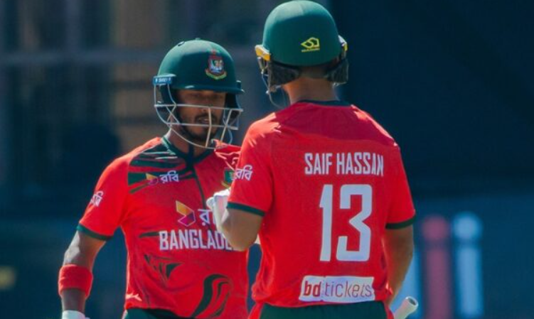 সাইফউদ্দিনের শেষ ওভারের ঝড়ে ১৮৬ বাংলাদেশের