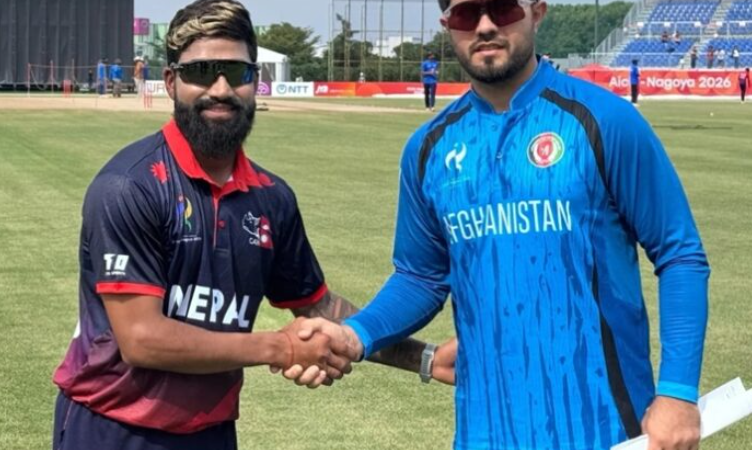 এশিয়ান গেমসে নেপালের কাছে হারল আফগানিস্তান